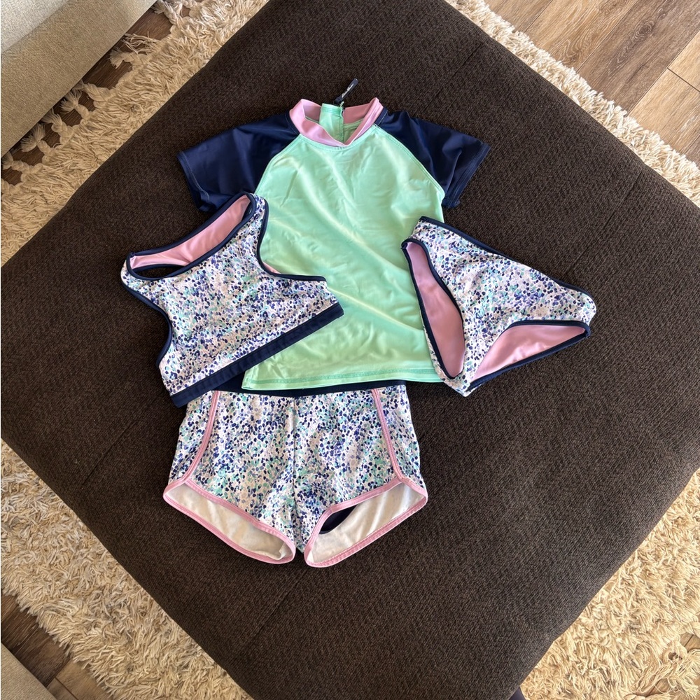 Girls Eddie Bauer 4-Piece Swim Set